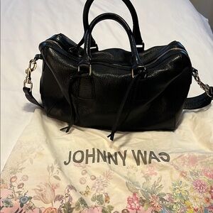 Black Leather Handbag